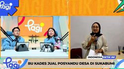 Bu Kades Jual Posyandu Desa di Sukabumi
