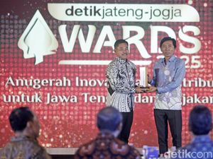 Gerakkan Ketahanan Pangan, Kapolres Grobogan Raih detikJateng-Jogja Awards
