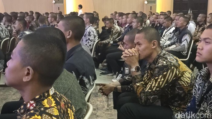Ekspresi Para Calon Taruna Akpol