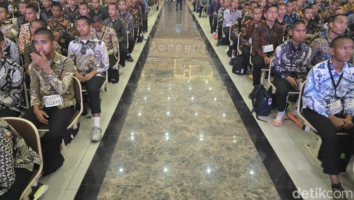 Ekspresi Para Calon Taruna Akpol