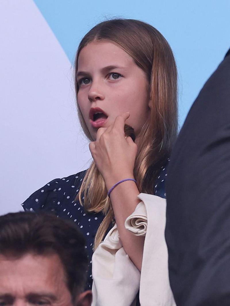 Foto: Putri Charlotte Antusias Nonton Final Euro Putri 2025, Penuh Ekspresi