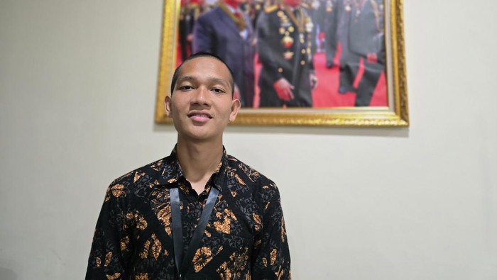 Faiz Dwi Putra Sudarsa calon taruna Akademi Kepolisian