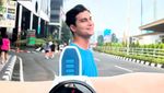 27 Menit Gisel dan Cinta Brian Lari Bareng Rayakan Ultah