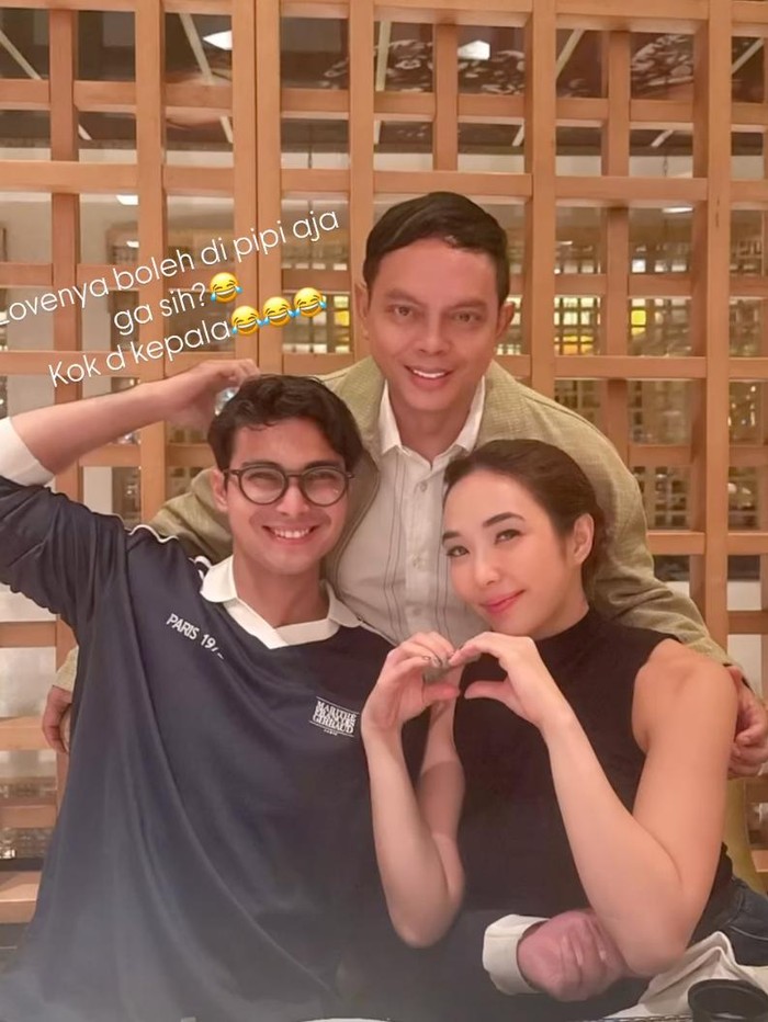 Gisel dan Cinta Brian dalam Instagram miliknya.