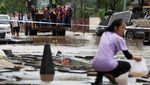 Penampakan Sisa-sisa Banjir di Beijing, 30 Orang Tewas