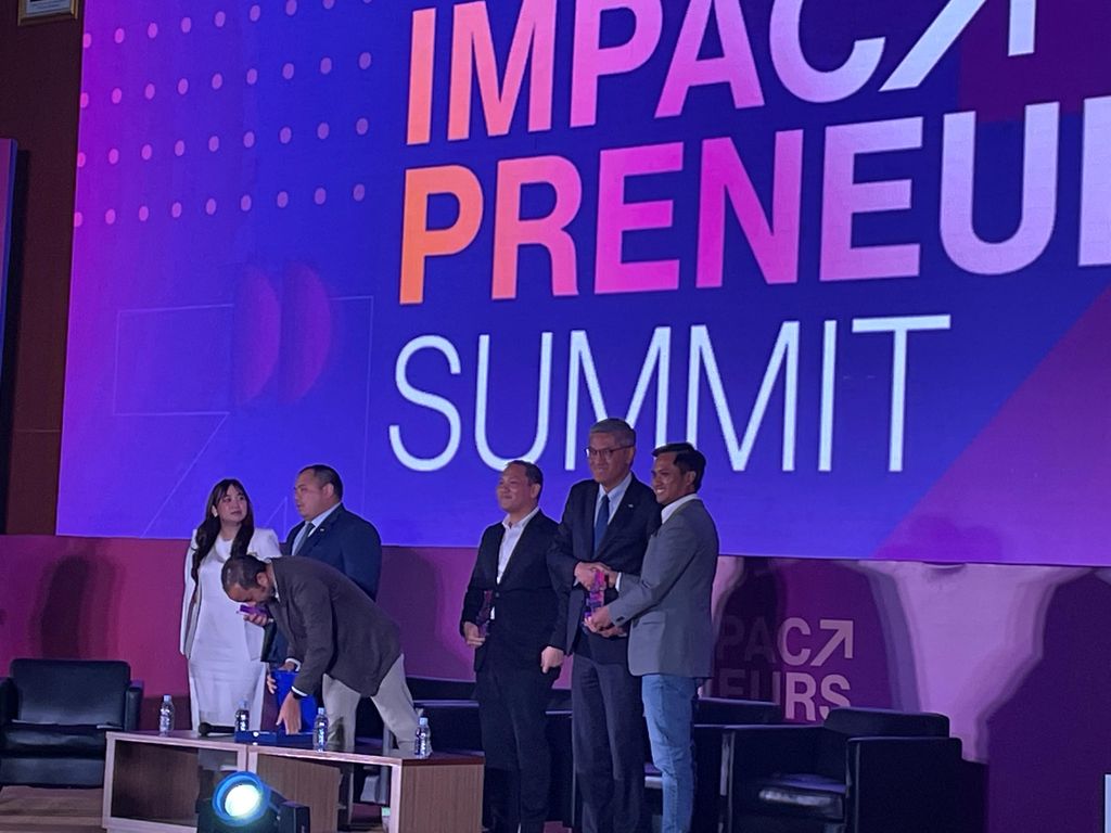 Impac Preneurs Summit di gedung Direktorat Jenderal Pajak, Selasa (29/7/2025). (CNBC Indonesia/Romys)