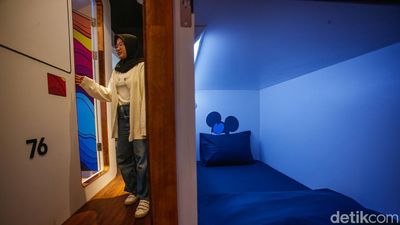 Mengintip Hotel Kapsul Estetik di Jakarta