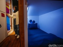 Mengintip Hotel Kapsul Estetik di Jakarta