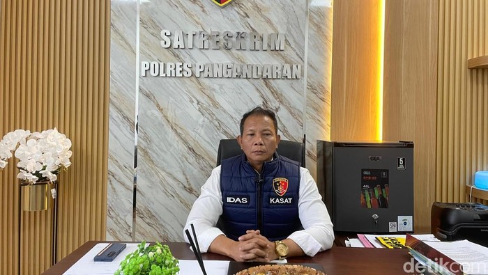 Kasat Reskrim Polres Pangandaran AKP Idas Wardias/