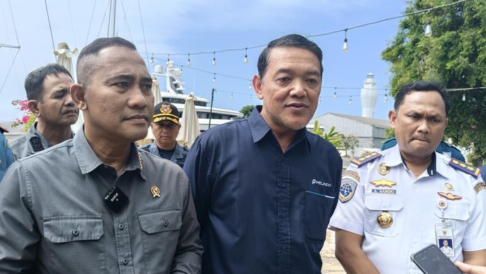Kepala BNPT, Komjen Eddy Hartono, saat ditemui di Pelabuhan Benoa, Denpasar, Bali, Selasa (29/7/2025). (Ni Made Lastri Karsiani Putri/detikBali)
