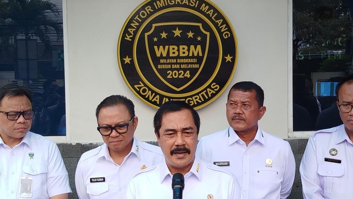 Menteri Imigrasi dan Pemasyarakatan Agus Andrianto