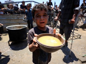 Video UNICEF: 50.000 Anak-anak Gaza Berisiko Malnutrisi Akut