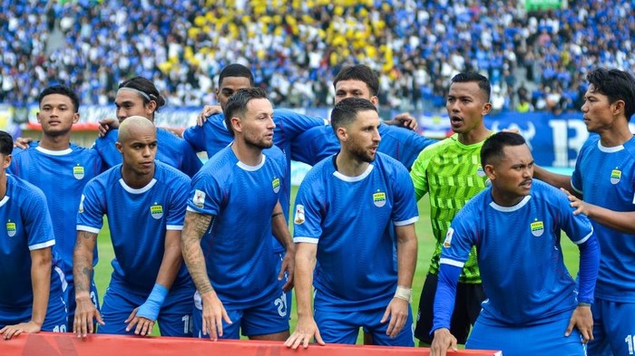 Para pemain Persib Bandung.