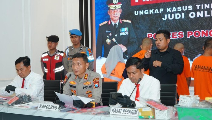 Pengepul judi online ditangkap Polres Ponorogo