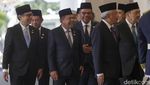 Prabowo Sambut Kunjungan PM Malaysia Anwar Ibrahim di Istana