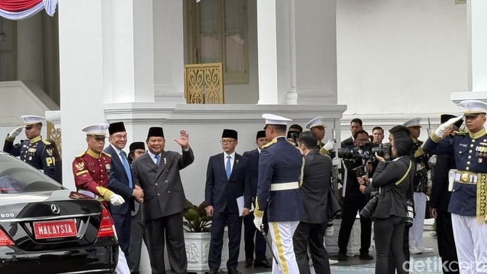 Presiden Prabowo Subianto terima kunjungan PM Malaysia Anwar Ibrahim