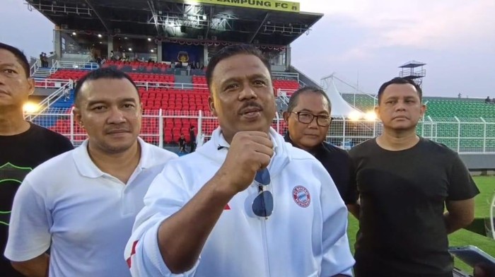 Presmian Bhayangkara Presisi Lampung FC dan Stadion Sumpah Pemuda