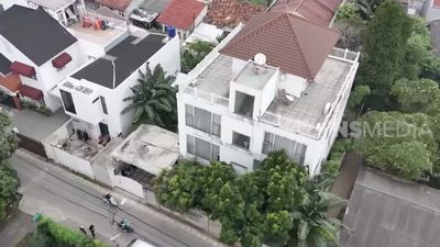 Foto: Rumah Denada di Kawasan Bintaro, Empat Lantai Tapi Jumlah Kamar Dibatasi