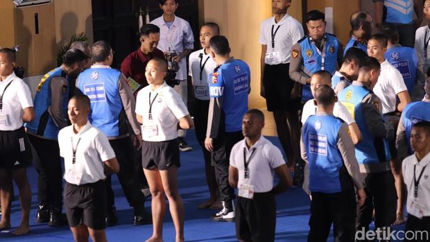 Seleksi calon taruna di Akpol Semarang