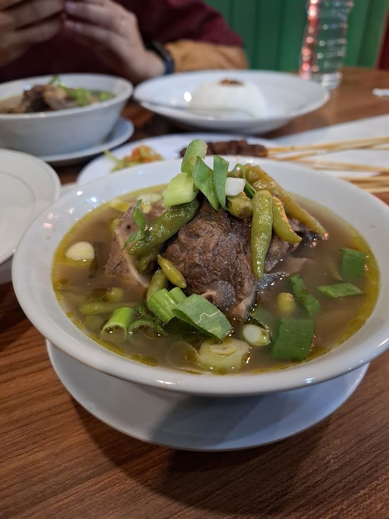 rekomendasi sop janda di Jabodetabek