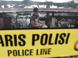 Video: Polisi Periksa 5 Saksi Terkait Kebakaran Pasar Taman Puring