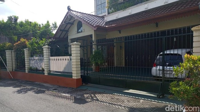 Suasana rumah keluarga diplomat muda Kemlu, inisial ADP, di Jalan Munggur, Jomblang, Banguntapan, Bantul, Selasa (29/7/2025).