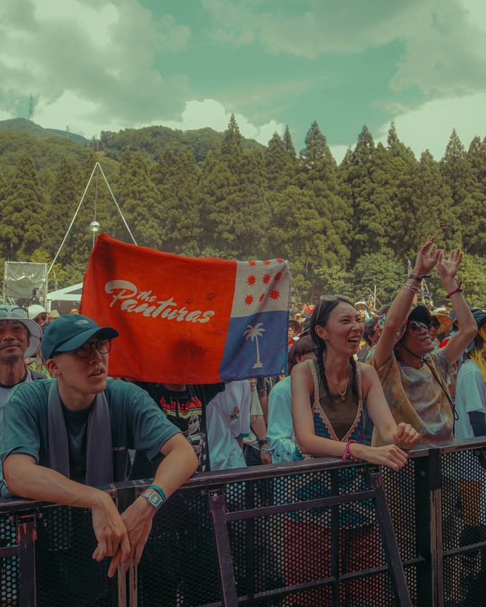 The Panturas di Fuji Rock Festival 2025.