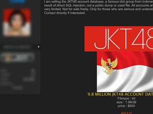Data 9,8 Juta Fans JKT48 Diduga Bocor!