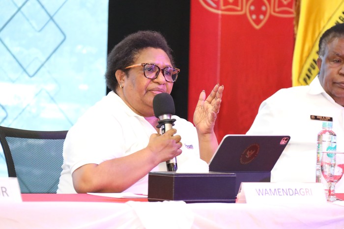 Wakil Menteri Dalam Negeri (Wamendagri) Ribka Haluk mengimbau pemerintah daerah (Pemda) di Provinsi Papua Pegunungan agar mendukung pelaksanaan program strategis nasional.
