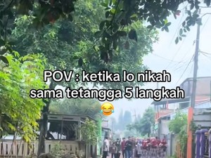 Kisah Viral: Wanita Bekasi Menikah dengan Tetangga, Lima Langkah dari Rumah