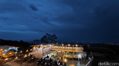 Keindahan City Light di Warung Tower Kuningan