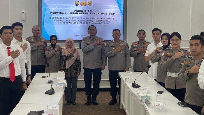 Akpol Gelar Penelitian Kelembagaan di Polda Jambi