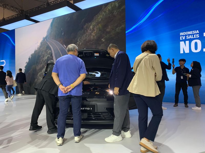 BYD Atto 1 bikin penasaran pengunjung GIIAS 2025