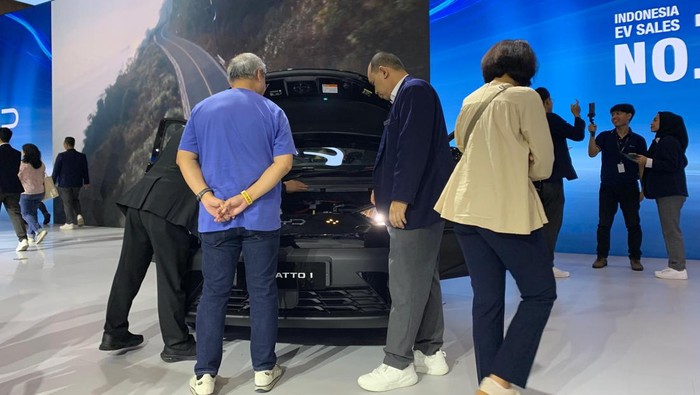 BYD Atto 1 bikin penasaran pengunjung GIIAS 2025