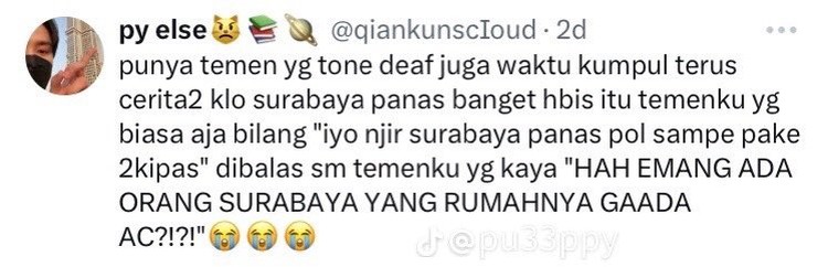 Kesenjangan benar-benar tergambar dari deretan cerita netizen berikut ini. Duh enaknya jadi orang kaya, aowkaowk.
