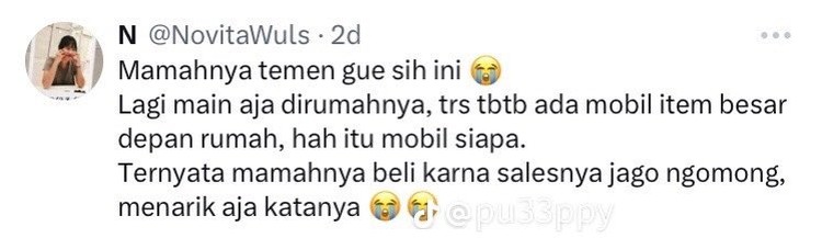 Kesenjangan benar-benar tergambar dari deretan cerita netizen berikut ini. Duh enaknya jadi orang kaya, aowkaowk.