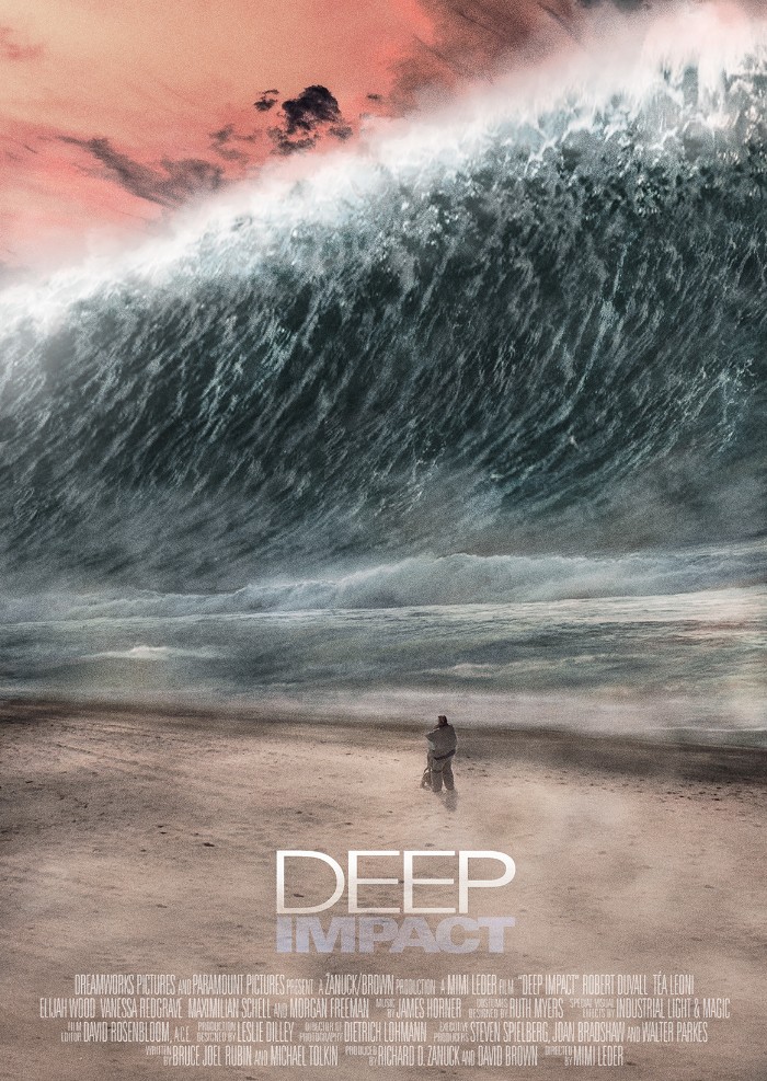 Deep Impact Poster film Deep Impact.