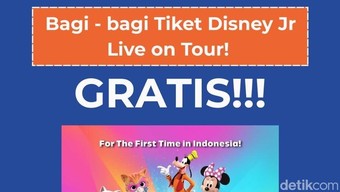 dGreatisan: Bagi-bagi Tiket Disney Jr Live On Tour