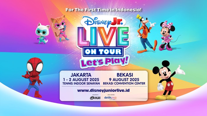 Disney Junior Live on Tour: Lets Play! digelar di Jakarta dan Bekasi. Disney Junior Live on Tour: Lets Play! digelar di Jakarta dan Bekasi.