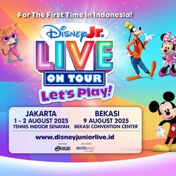 Disney Junior Live on Tour: Lets Play! Siap Digelar di Jakarta dan Bekasi
