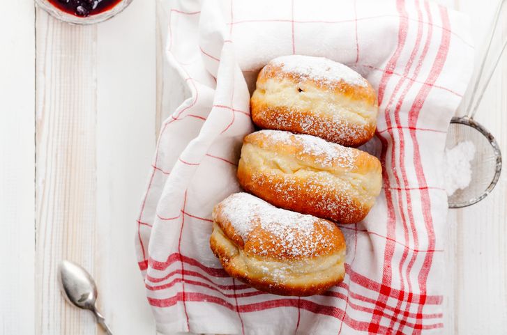 donat brioche yang empuk padat