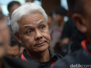 Kata Ganjar Soal Nama Hasto Tak Ada di Kepengurusan PDIP