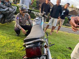 Mayat Pria Ditemukan Bersama Motornya di Saluran Irigasi Jembrana