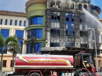 Cerita Penghuni Gedung Asrama Haji Medan Panik Berlarian Saat Kebakaran
