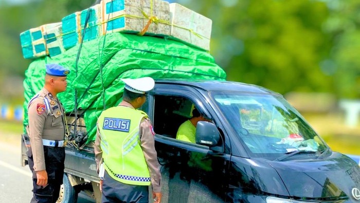 Kegiatan operasi patuh Kayan 2025 di Tanjung Selor. Foto: Humas Polda Kaltara