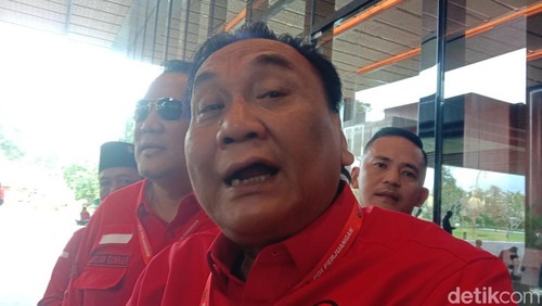 Ketua DPD PDI Perjuangan Jawa Tengah, Bambang Pacul Wuryanto, ditemui di The Meru, Sanur, Denpasar, Bali, Rabu (30/7/2025). (Foto: Rizki Setyo/detikBali)