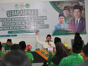 Ketua DPD Terima Aspirasi dari Guru-Pelajar NU Tingkatkan Kualitas Pendidikan