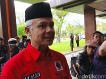 Jawaban Ganjar soal Megawati di Bali untuk Bimtek atau Kongres PDIP
