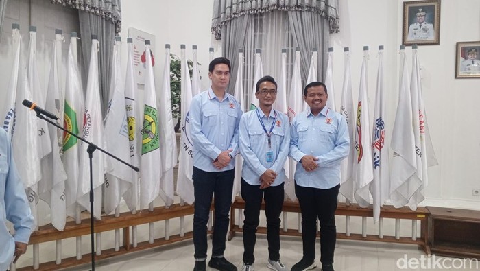 Pelantikan anggota KONI Sumedang di Gedung Negara, Rabu (30/7/2025).