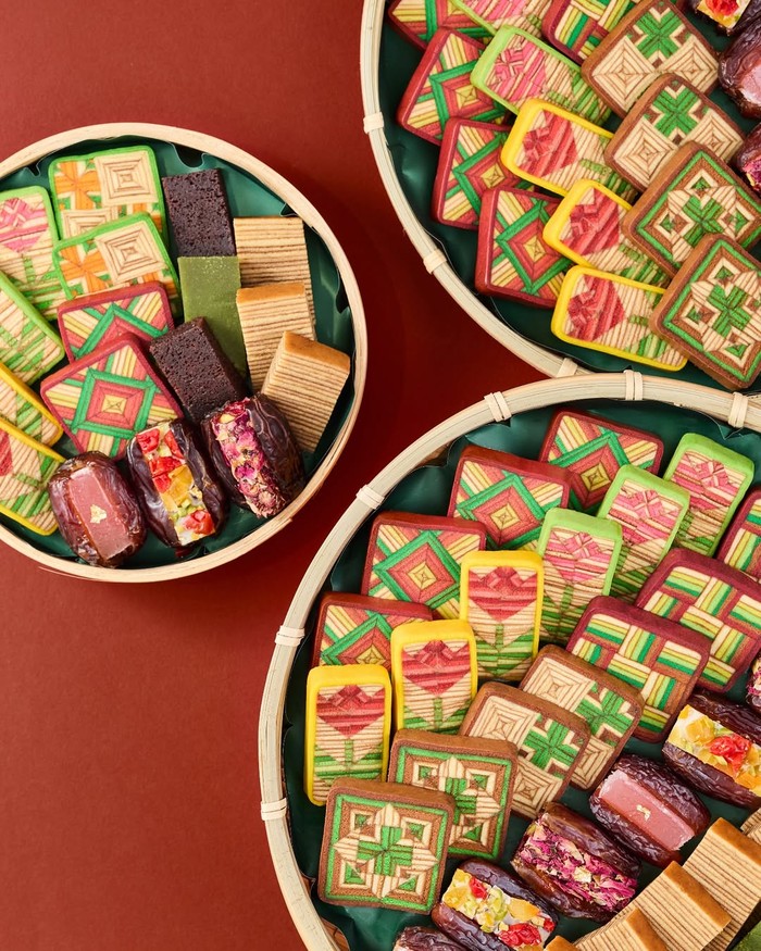 kue lapis kue lapis dengan rumus geometri matematika
